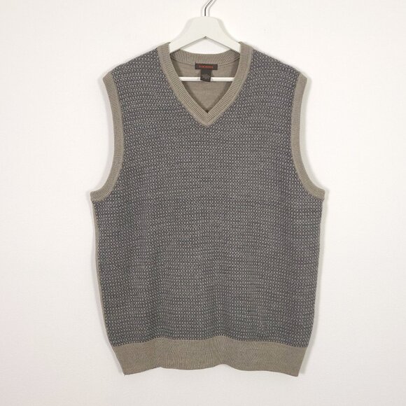 Dockers Tan Sweater Vest - Picture 1 of 6